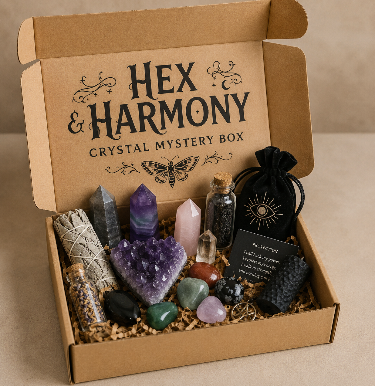 The ultimate Hex and Harmony Crystals Treasure Box