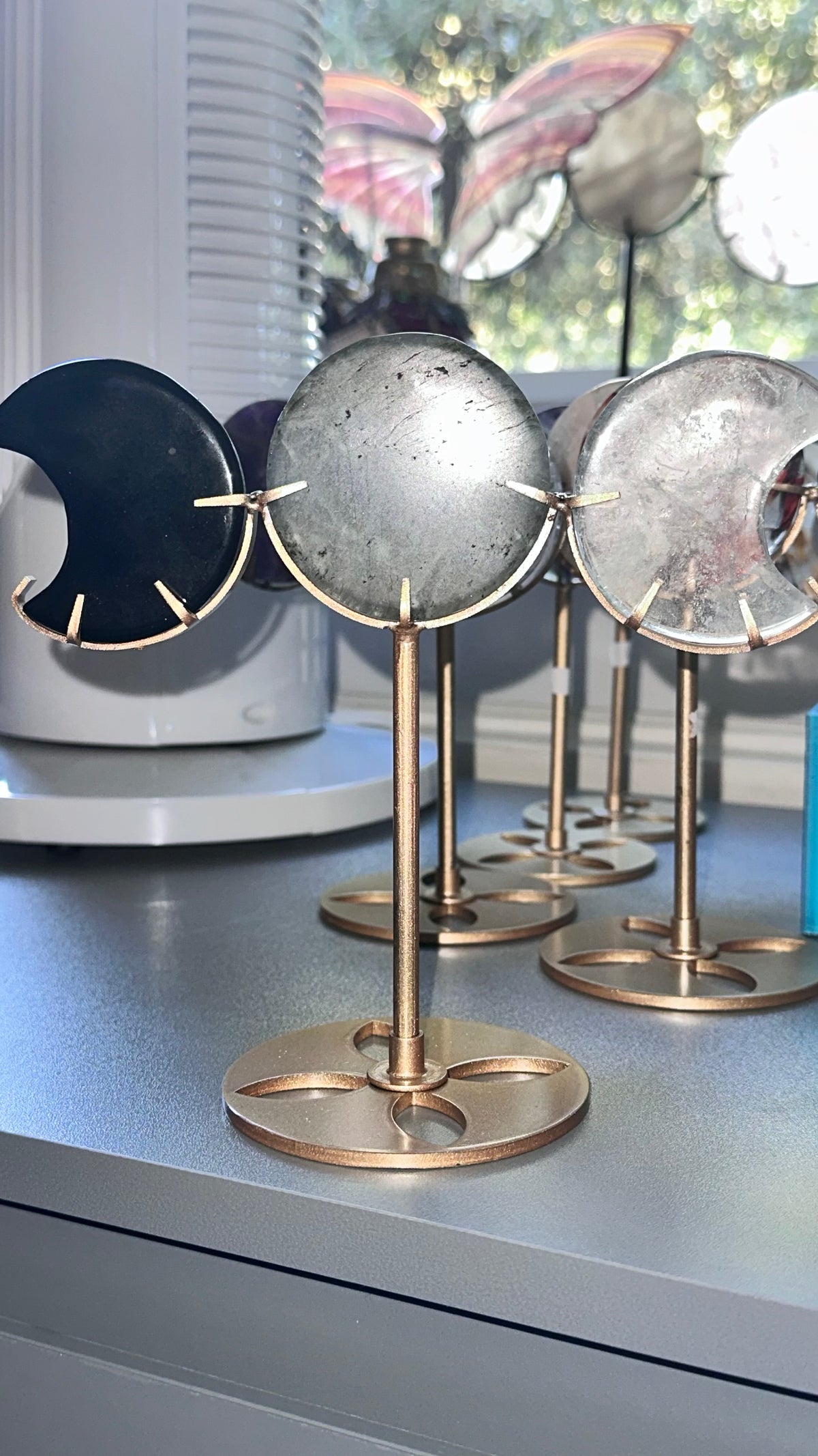 Triple Moon Crystal Display