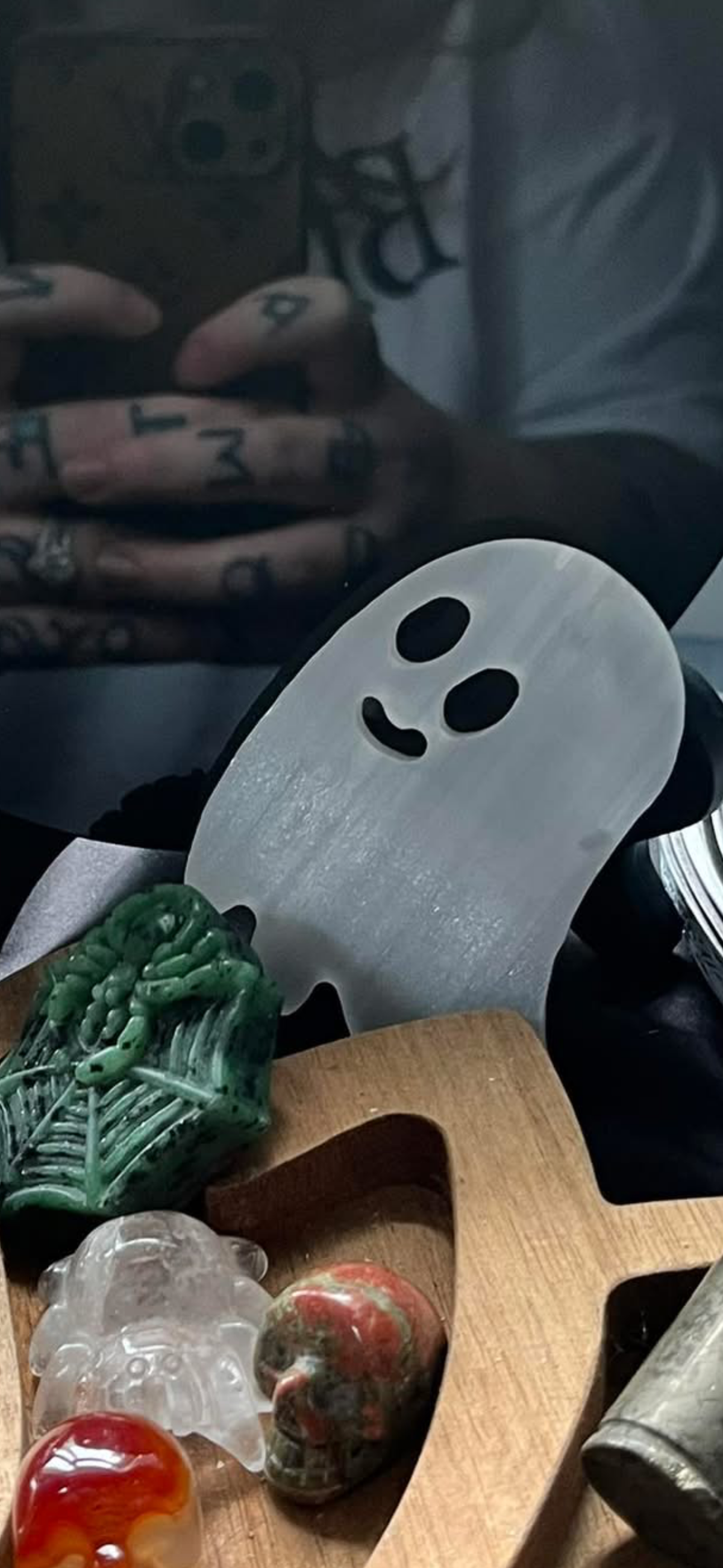 Crystal Ghost Carving