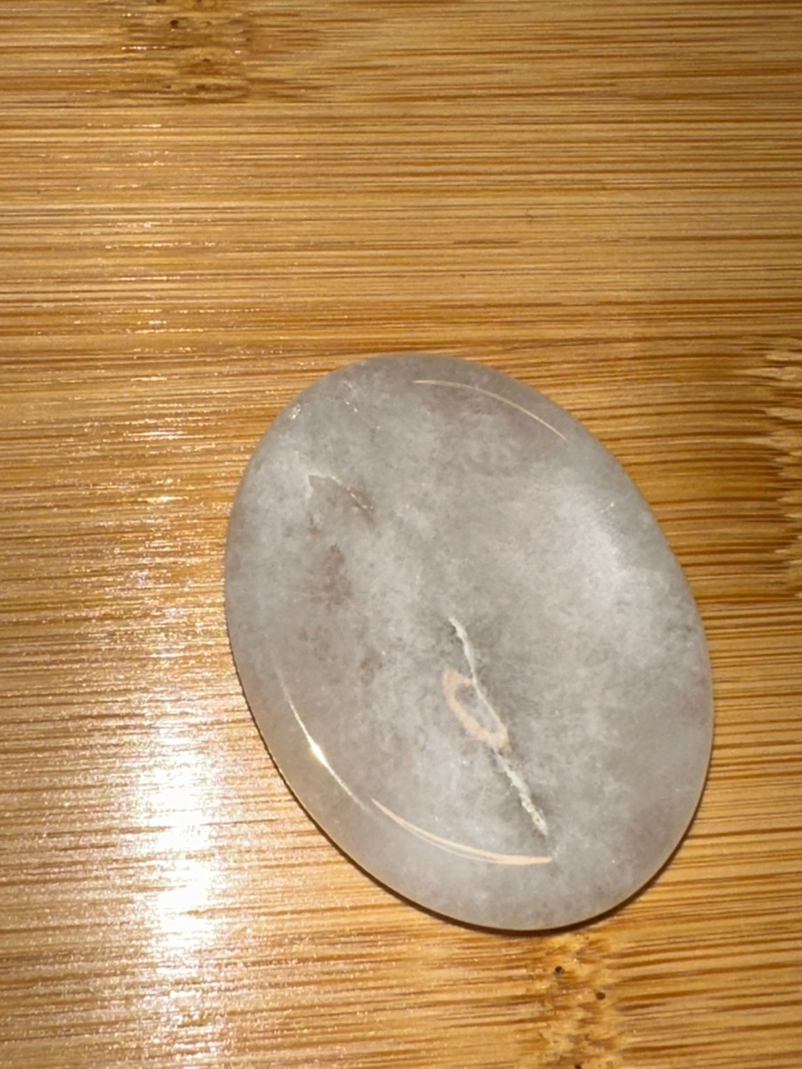 Clear Quartz Regular Worry Stone 2