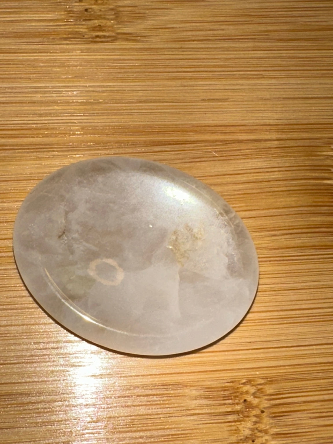 Clear Quartz Regular Worry Stone 4