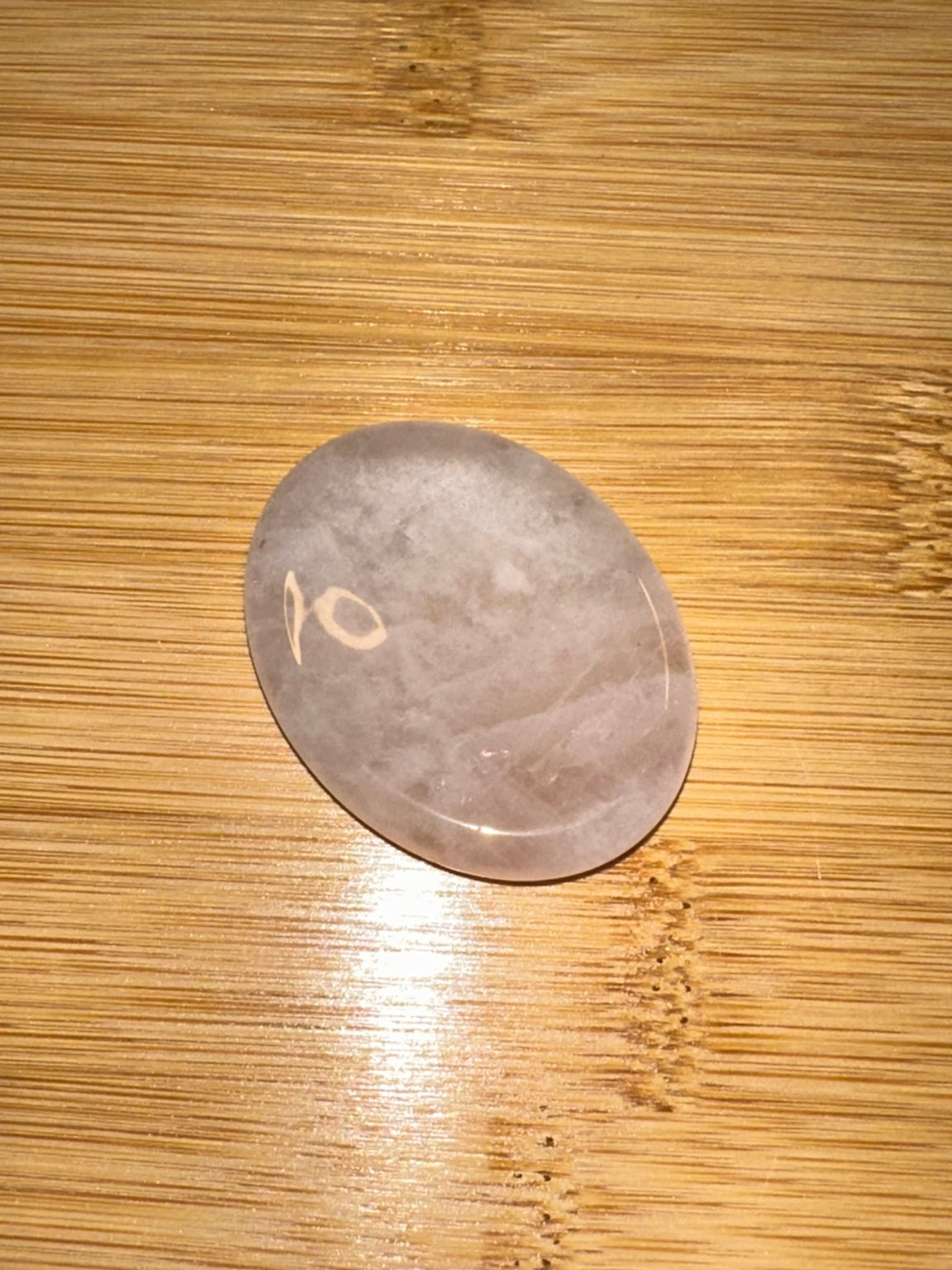 Rose Quartz Regular Worry Stone 1