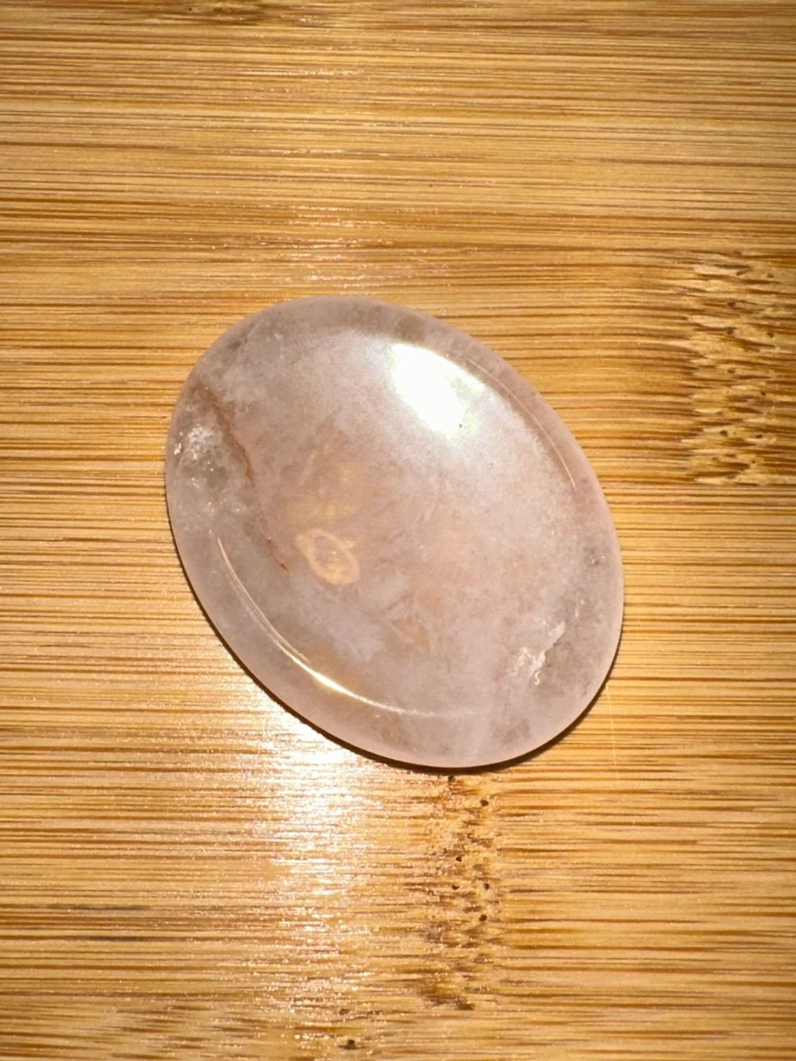 Rose Quartz Regular Worry Stone 3